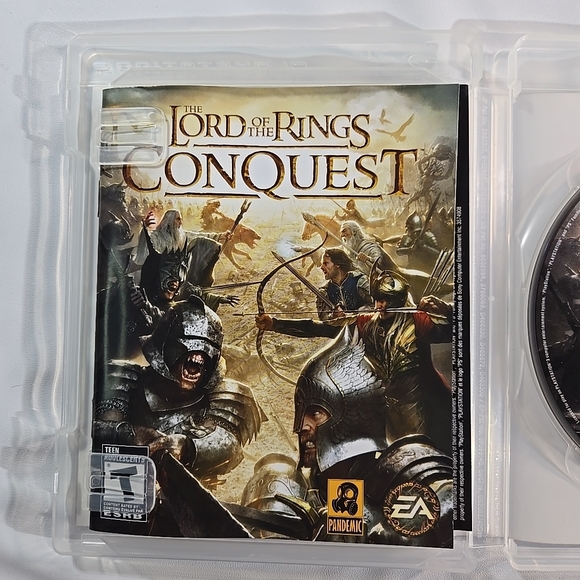 Sony PlayStation 3 The Lord of the Rings: Conquest - Black and Gold - Picture 3 of 9